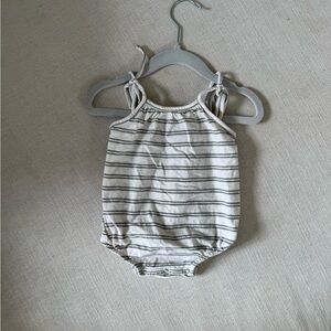 Rylee + Cru Striped Baby Romper